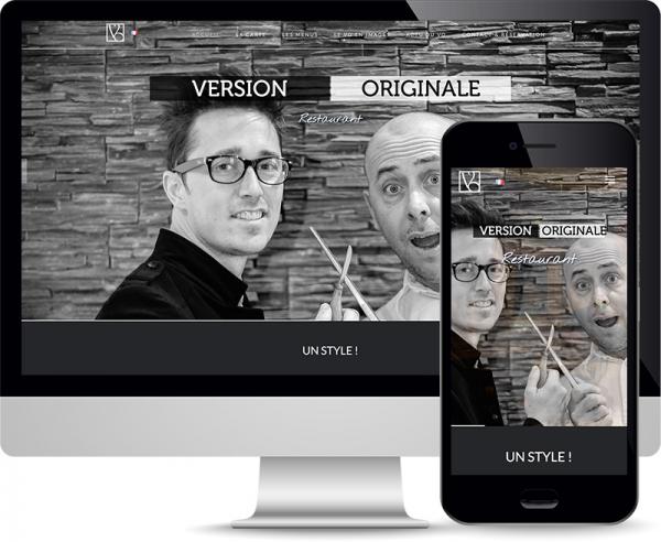 Version Originale Réalisation web responsive à Reims by Cyber Création